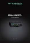 MA2CHBOX.XL User Manual