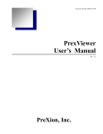 PrexViewer Manual