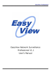 EasyView Network Surveillance Professional V1.1 User`s Manual