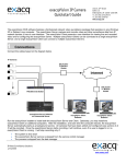 exacqVision IP Camera Quickstart Guide