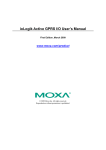ioLogik Active GPRS I/O User`s Manual