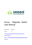 Grove - Magnetic Switch User Manual