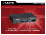 Make better use of your fiber optic runs with these Layer