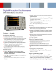 Digital Phosphor Oscilloscopes - DPO7000C Series
