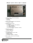 Whale3 servo drive user`s manual