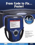 From Code to Fix... Faster! - Genisys Electronic Diagnostic Scan