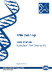 NucleoSpin® RNA Clean-up XS - MACHEREY