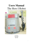 Users Manual The Hero I Robot