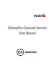 Click 24 Banking BCR User Manual