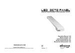 LED OCTO PANEL user manual - complete