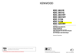 Kenwood KDC-315A User Guide Manual - CaRadio