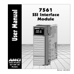 7561  manual - Advanced Micro Controls Inc