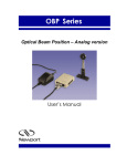 User`s Manual - Newport Corporation