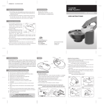 One Touch Can Opener Instructions