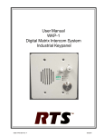 WKP-1 User Manual