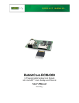 RabbitCore RCM4300 User`s Manual
