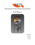 Automated Grain Dispensing System Final Report