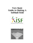 Very Basic Guide to Making A Softball Field