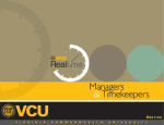 VCU RealTime Timekeeper and Manager Guide