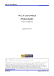 FW1176 User`s Manual (Product Guide)