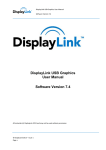 DisplayLink USB Graphics User Manual Software Version 7.4