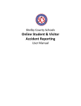 Online Student & Visitor Accident Reporting