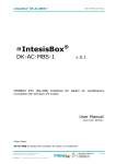 IntesisBox DK-AC-MBS-1 English User Manual