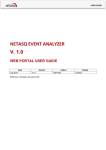 netasq event analyzer v. 1.0 web portal user guide
