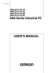 NSA12/NSA15 NSA-Series Industrial PC USER`S MANUAL