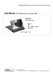 User Manual 19” Widescreen LCD 1440 x 900 - I