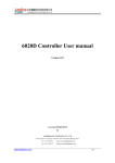 6020D Controller User manual - Leadingtouch Technology Co., Ltd.