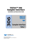 TIENet 306 Sampler Interface User Manual