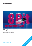 Infineon C515C-8R / -8E, C515C-L User`s Manual