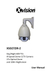 XSD27ZIR-2 - User Manual