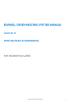 Burnell Green User Manual