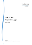 USB TC-08 User`s Guide