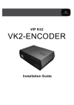 VK2-ENCODER - Vista CCTV