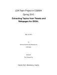 LDA Report PDF - VTechWorks