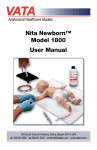 User Manual Nita Newborn™ Model 1800