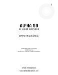 ALPHA 99
