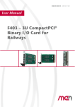 20f403 E3 User Manual - Diamond Point International