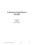 Laboratory Experiment 1 EE348L