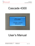Cascade 4300 User`s Manual