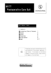 M177 Postoperative Care Suit