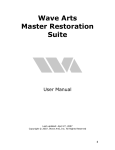 Wave Arts Master Restoration Suite