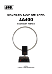 MAGNETIC LOOP ANTENNA