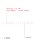 Keysight U3606B Multimeter|DC Power Supply