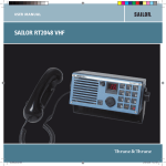 SAILOR RT2048 VHF