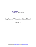 SageTV Installation & User Manual