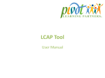 LCAP Tool User Manual - Pivot Learning Partners
